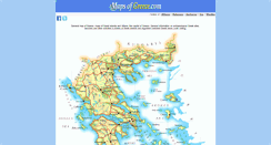 Desktop Screenshot of maps-of-greece.com